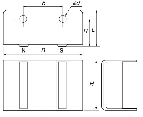 Kanetec KF-40 STANDARD FLOATER สำหรับ คั่น แผ่นเพลท เหล็ก (2 Pcs / 1 Set)